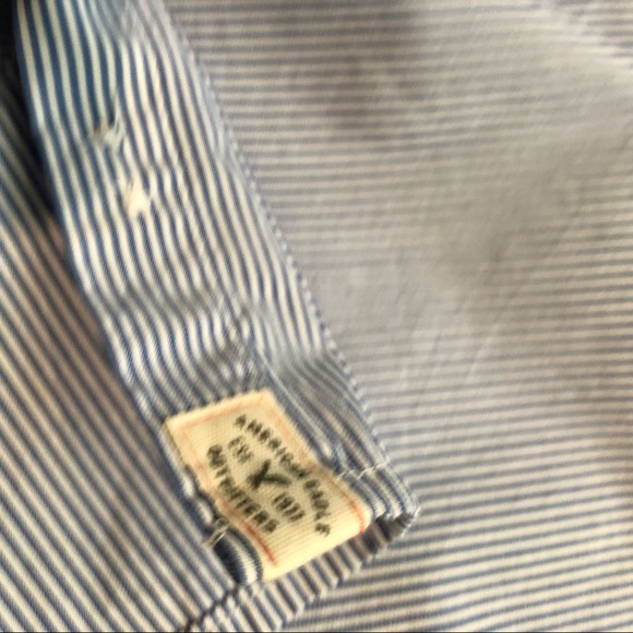 American Eagle Striped Button Down - Picture 9 of 9